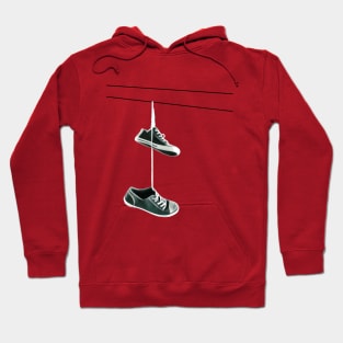 Shoes on a Wire Hoodie